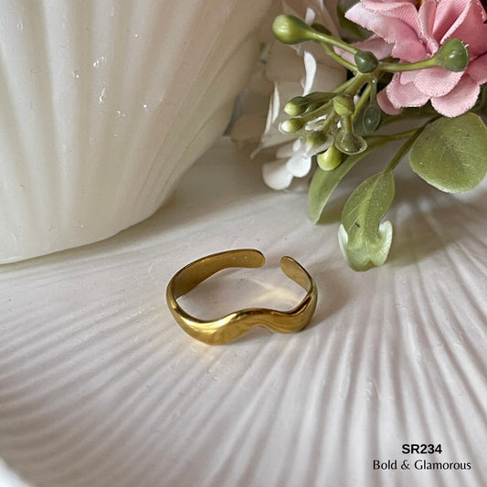 Statement Ring | SR234 | Gold