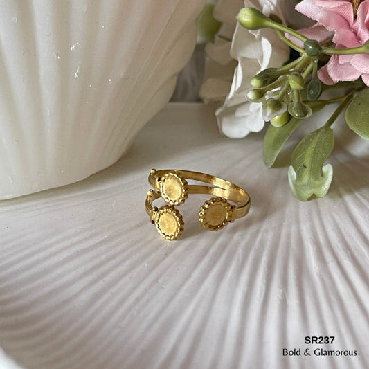 Statement Ring | SR237 | Gold