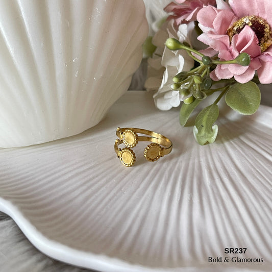Statement Ring | SR237 | Gold