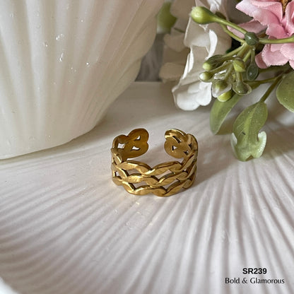 Statement Ring | SR239 | Gold