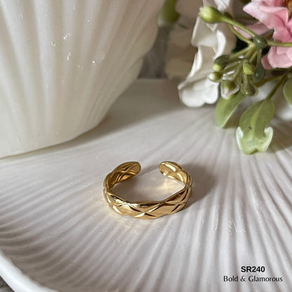 Statement Ring | SR240 | Gold
