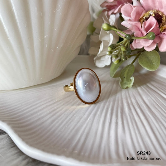 Statement Ring | SR243 | Gold