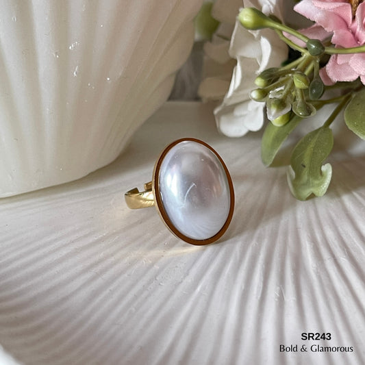 Statement Ring | SR243 | Gold