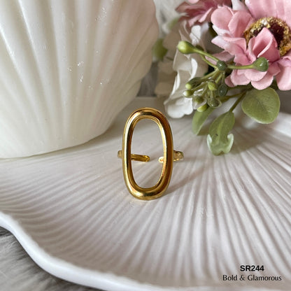 Statement Ring | SR244 | Gold