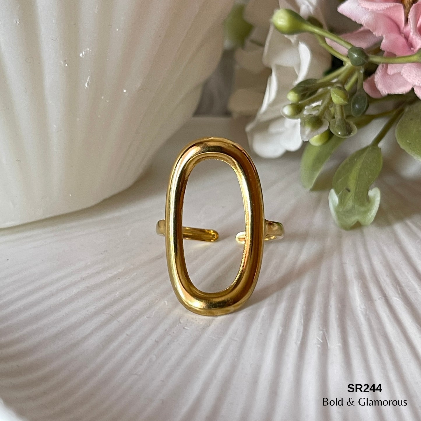 Statement Ring | SR244 | Gold