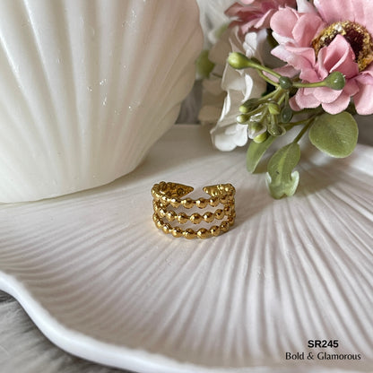 Statement Ring | SR245 | Gold