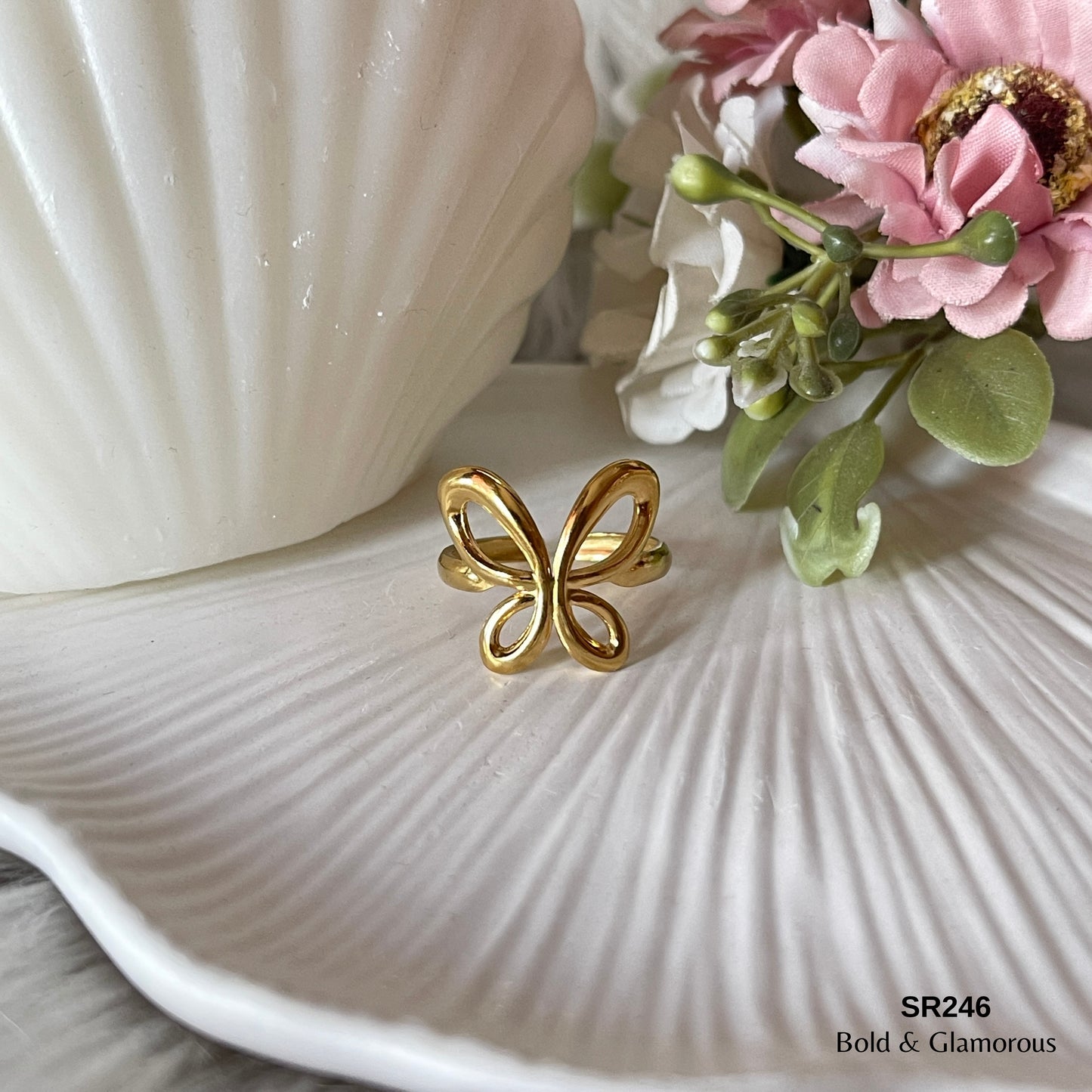 Statement Ring | SR246 | Gold