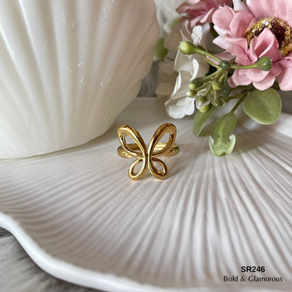Statement Ring | SR246 | Gold