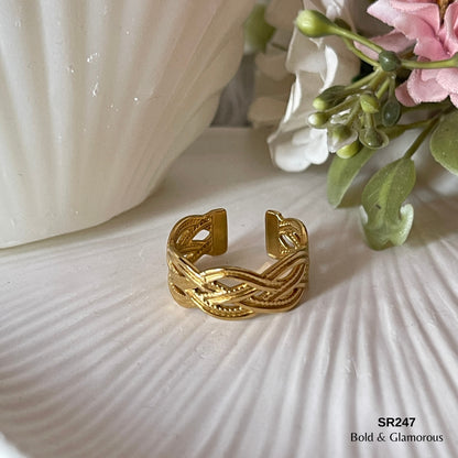 Statement Ring | SR247 | Gold