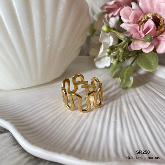 Statement Ring | SR250 | Gold