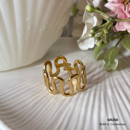 Statement Ring | SR250 | Gold