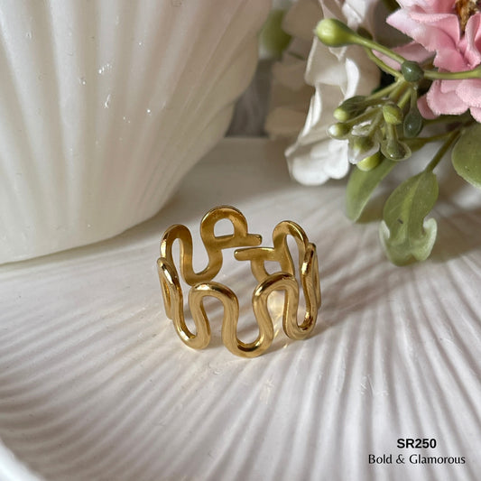 Statement Ring | SR250 | Gold