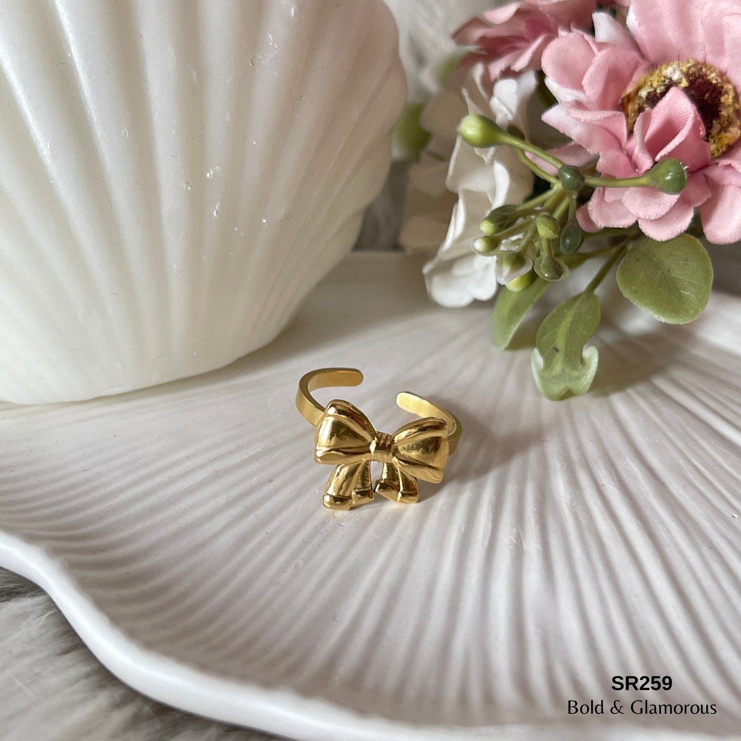 Statement Ring | SR259 | Gold