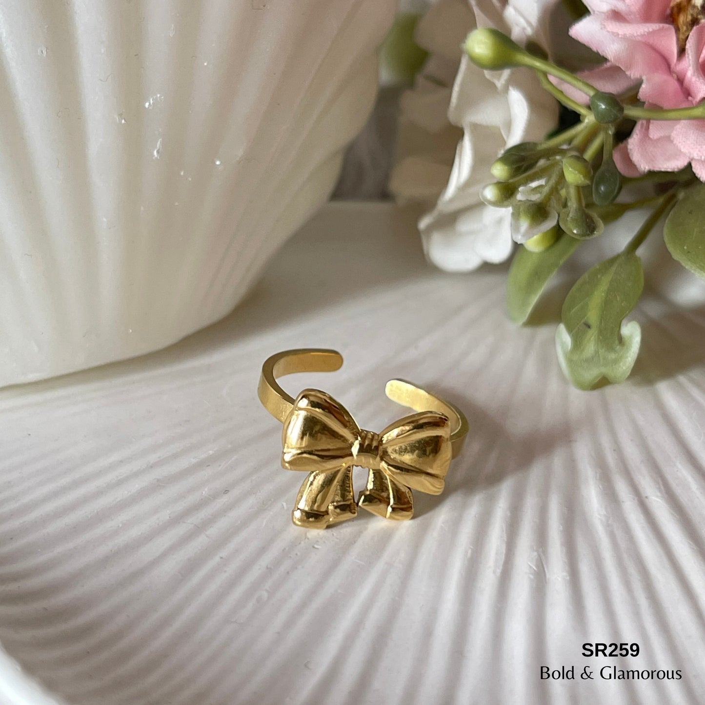 Statement Ring | SR259 | Gold
