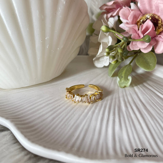 Zircon Ring | SR274 | Gold