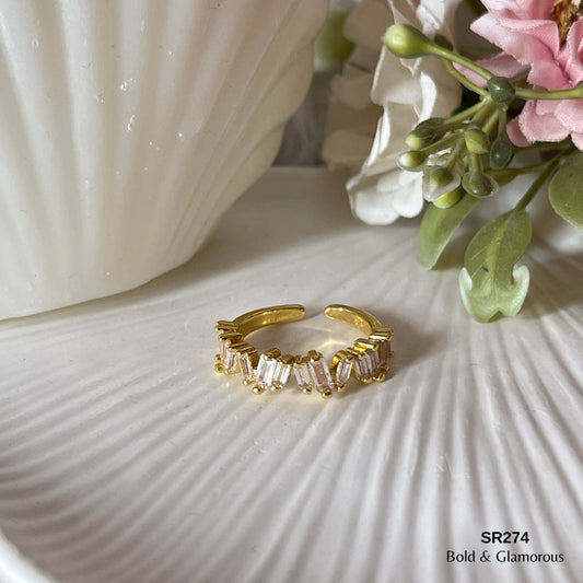 Zircon Ring | SR274 | Gold