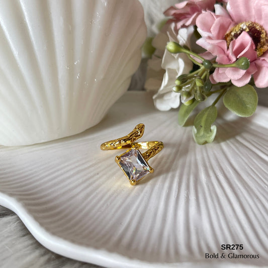 Zircon Ring | SR275 | Gold
