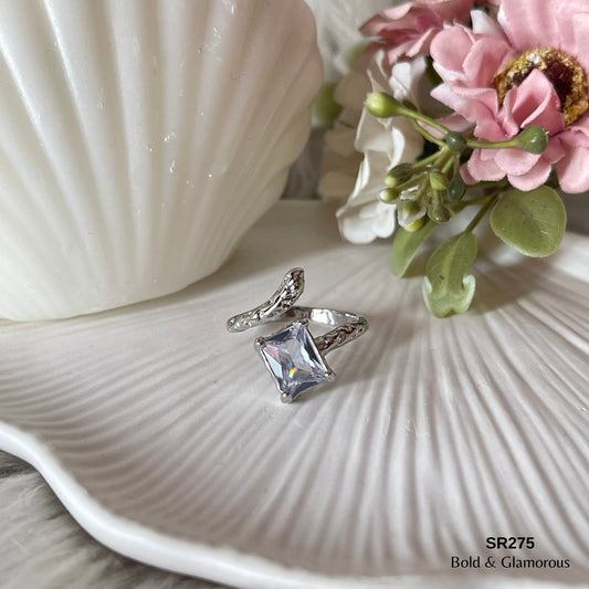 Zircon Ring | SR275 | Silver