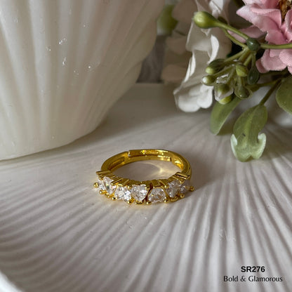 Zircon Ring | SR276 | Gold