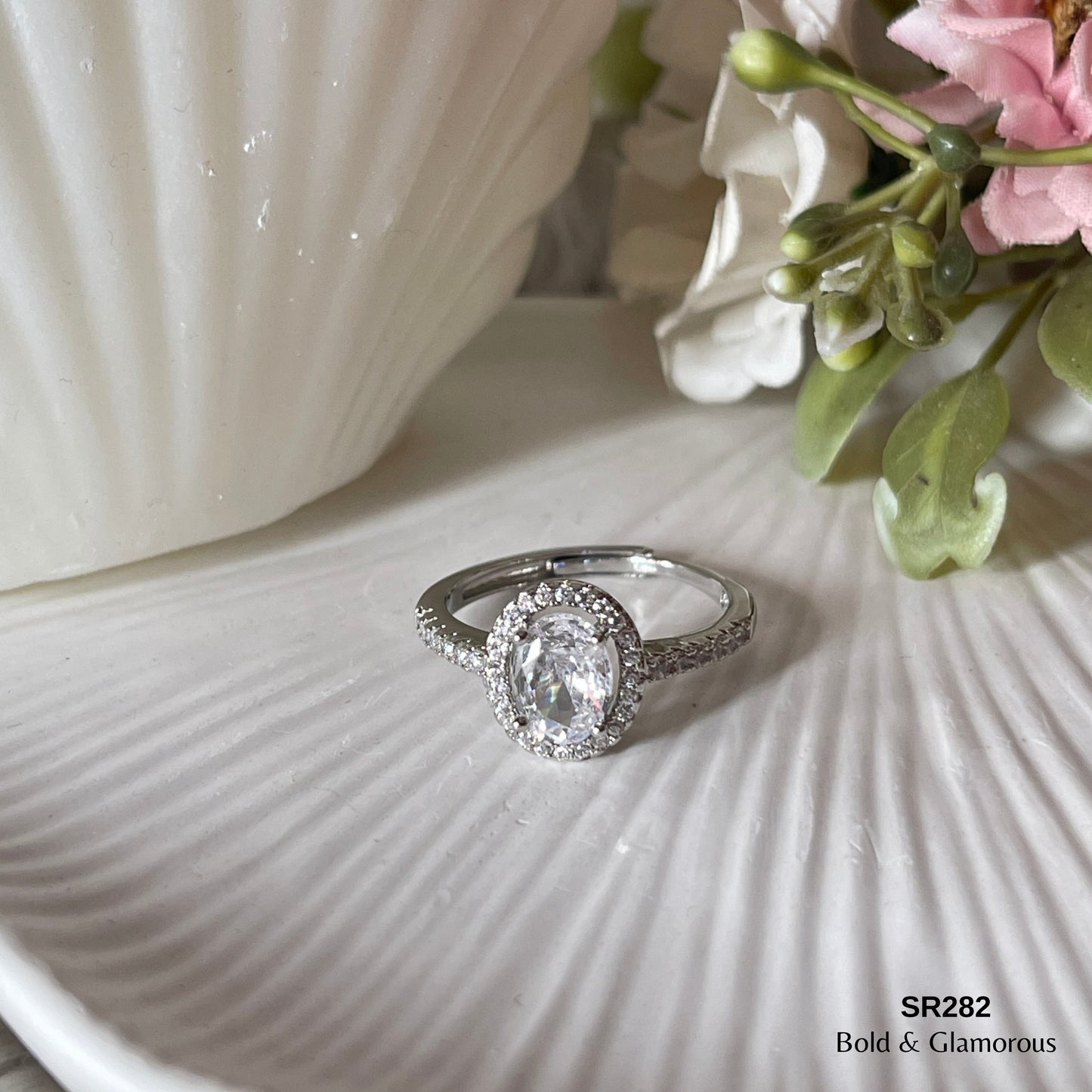 Zircon Ring | SR282 | Silver