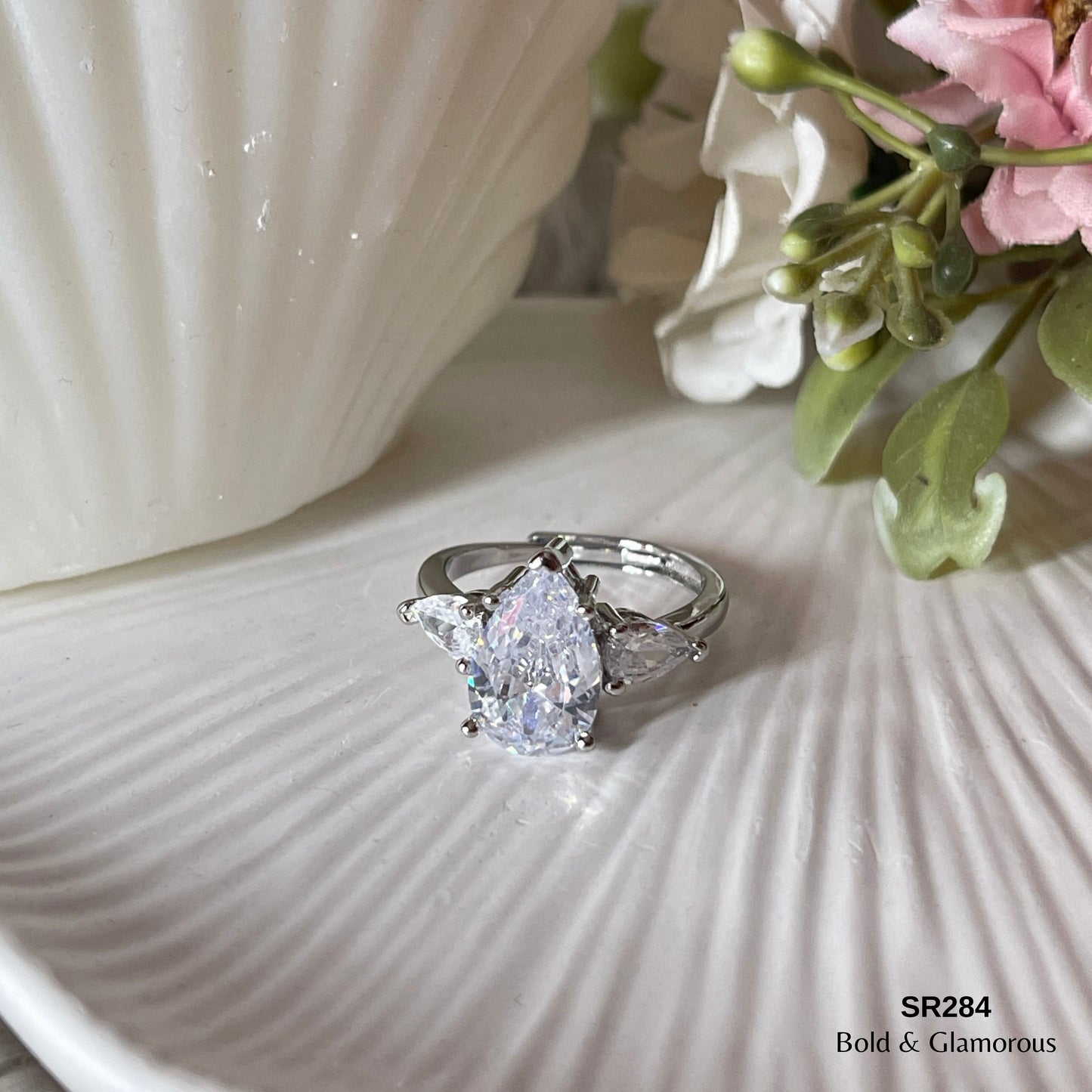 Zircon Ring | SR284 | Silver