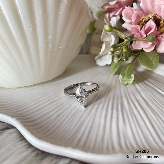 Zircon Ring | SR285 | Silver