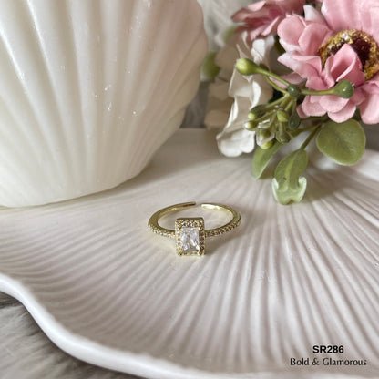 Zircon Ring | SR286 | Gold