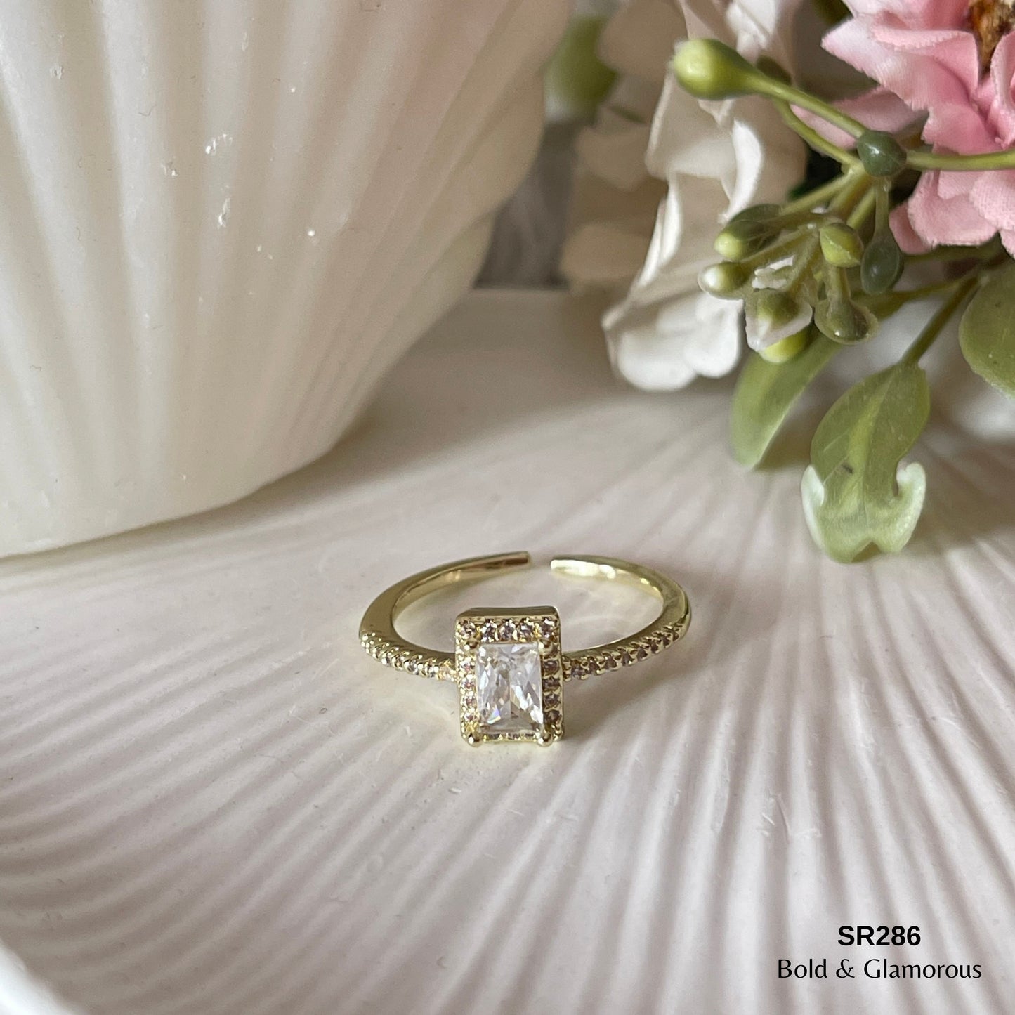 Zircon Ring | SR286 | Gold