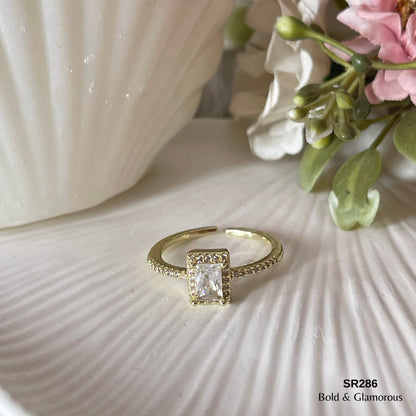 Zircon Ring | SR286 | Gold