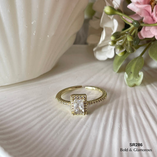 Zircon Ring | SR286 | Gold