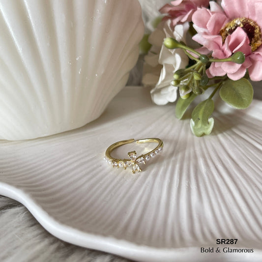 Zircon Ring | SR287 | Gold
