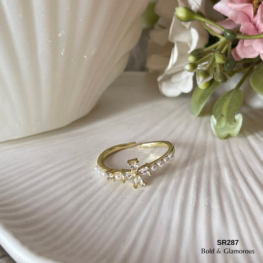 Zircon Ring | SR287 | Gold