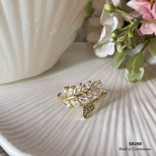Zircon Ring | SR288 | Gold