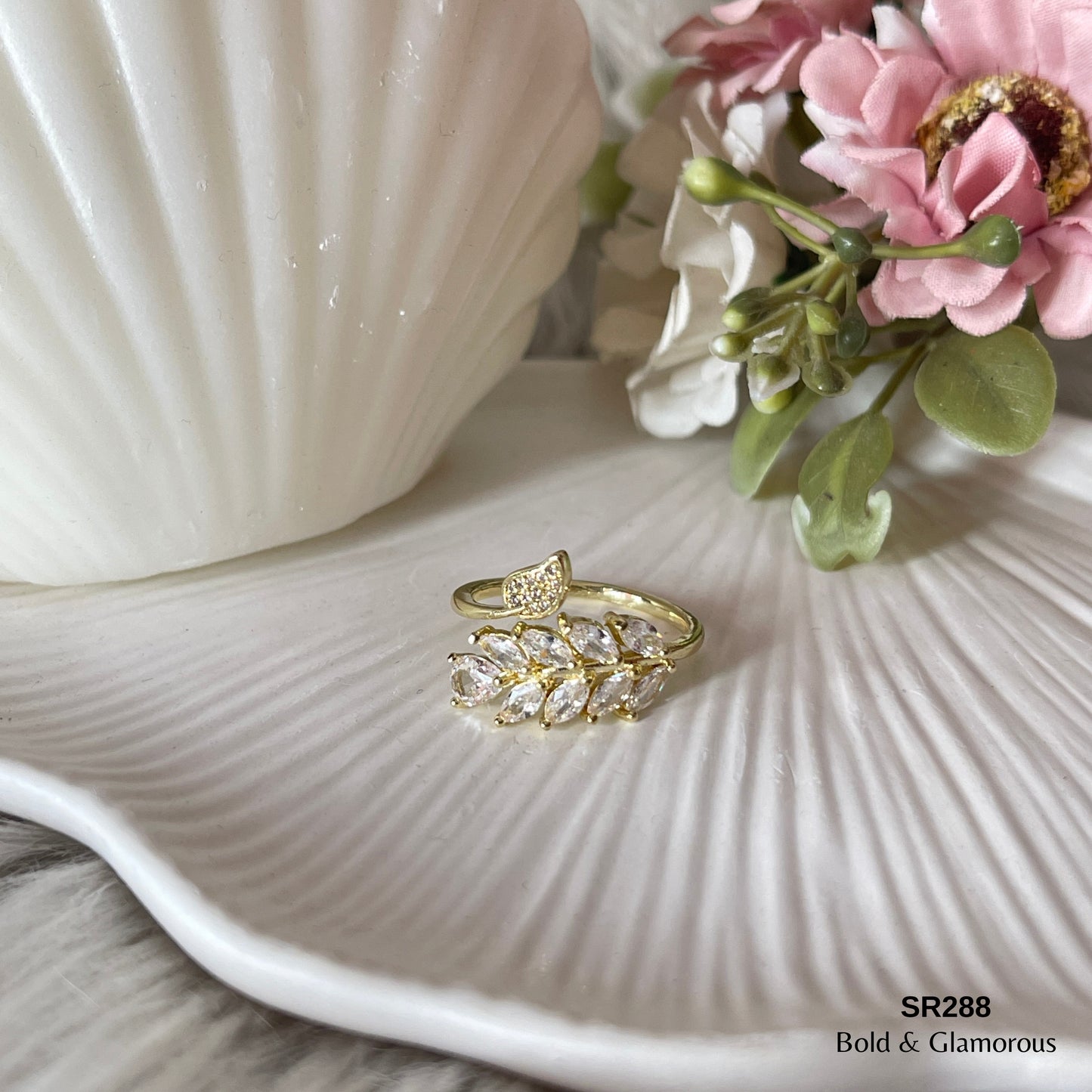 Zircon Ring | SR288 | Gold