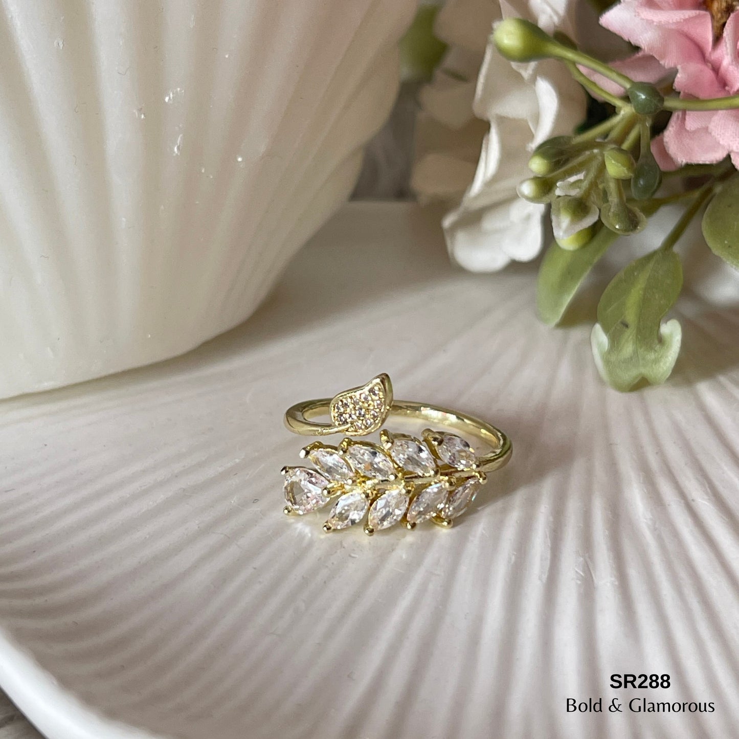 Zircon Ring | SR288 | Gold