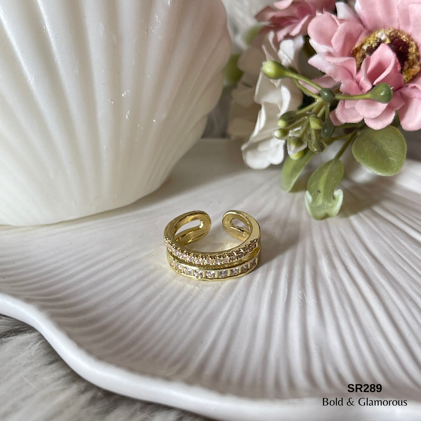 Zircon Ring | SR289 | Gold