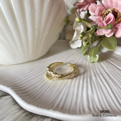 Zircon Ring | SR291 | Gold