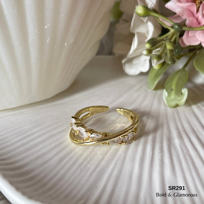 Zircon Ring | SR291 | Gold