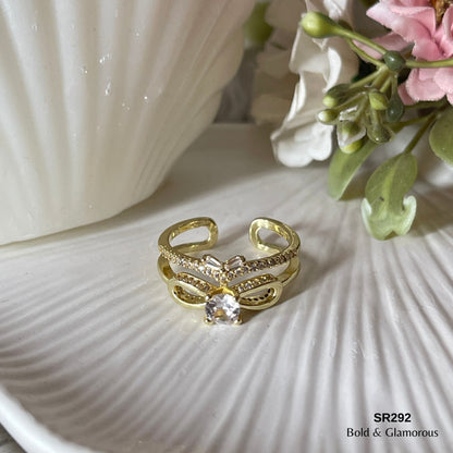 Zircon Ring | SR292 | Gold