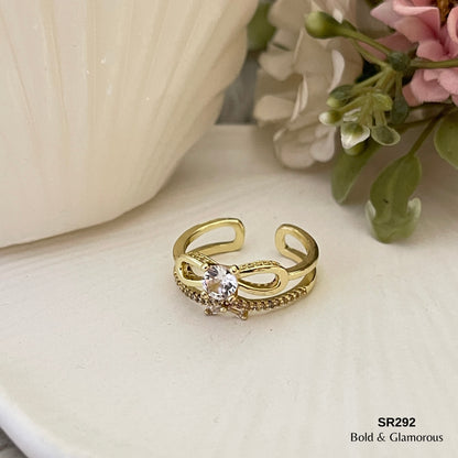 Zircon Ring | SR292 | Gold