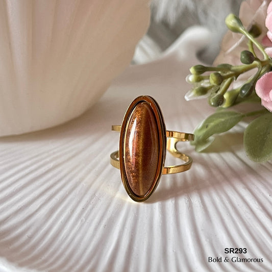 Statement Ring | SR293 | Gold