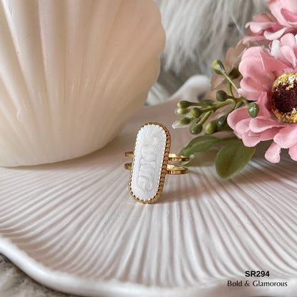 Statement Ring | SR294 | Gold