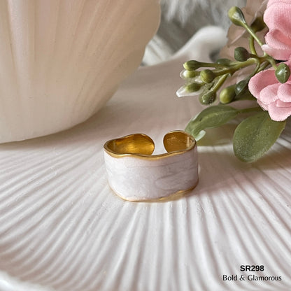 Statement Ring | SR298 | Gold