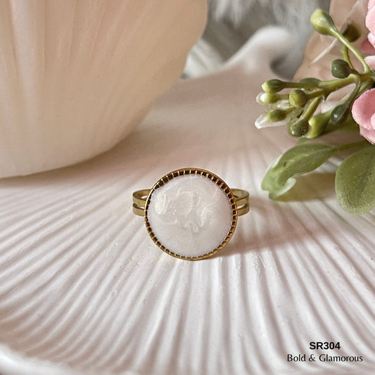 Statement Ring | SR304 | Gold