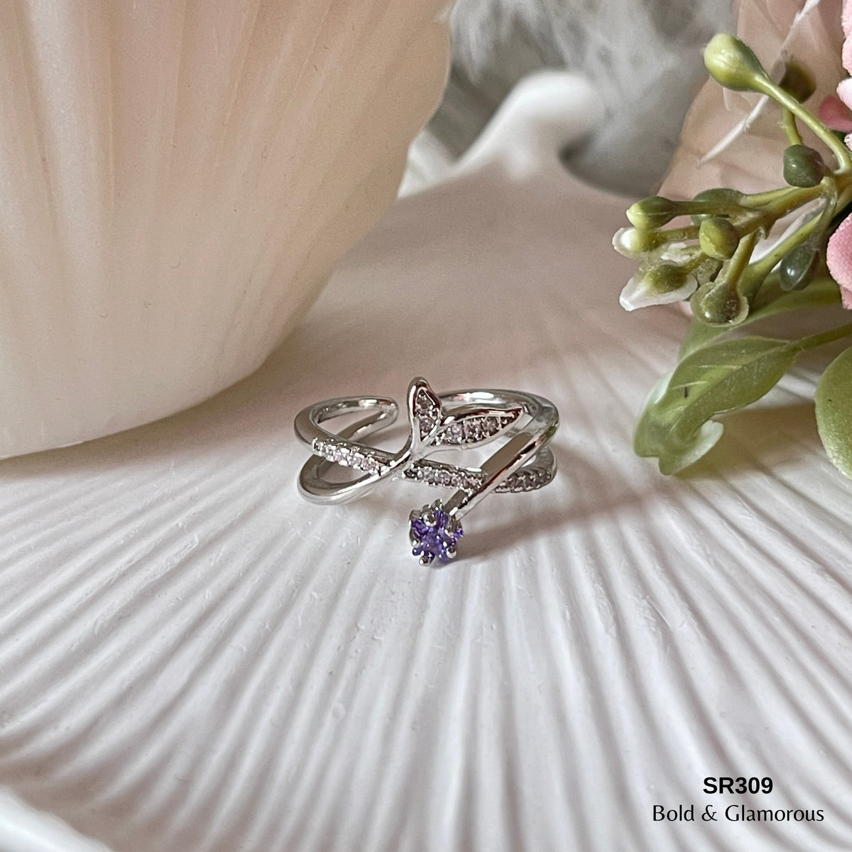 Zircon Ring | SR309 | Silver