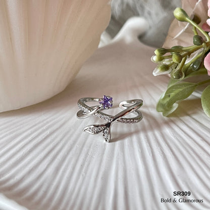 Zircon Ring | SR309 | Silver