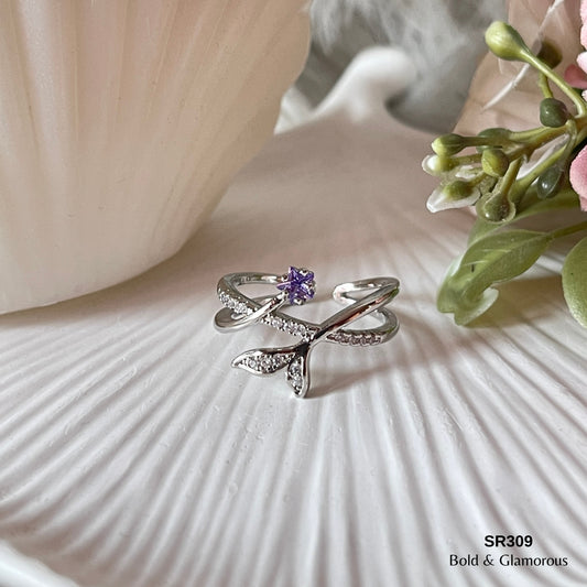 Zircon Ring | SR309 | Silver