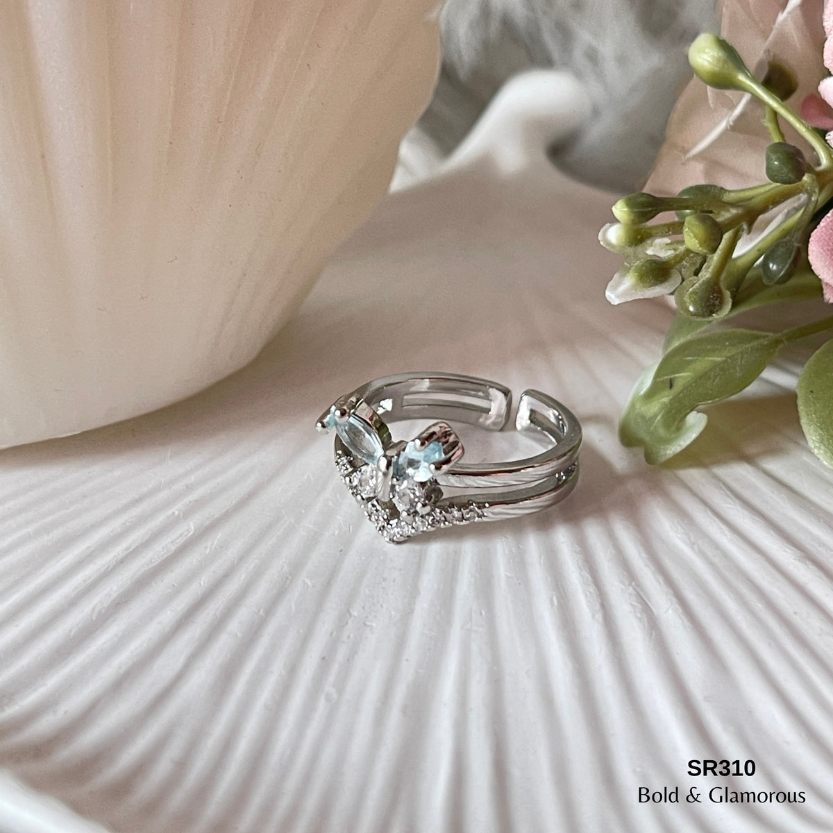 Zircon Ring | SR310 | Silver