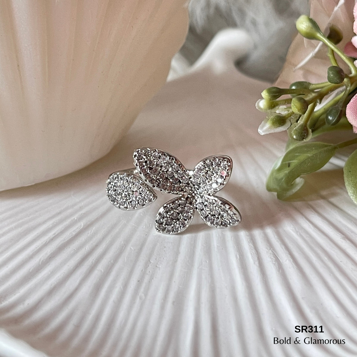 Zircon Ring | SR311 | Silver