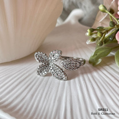 Zircon Ring | SR311 | Silver